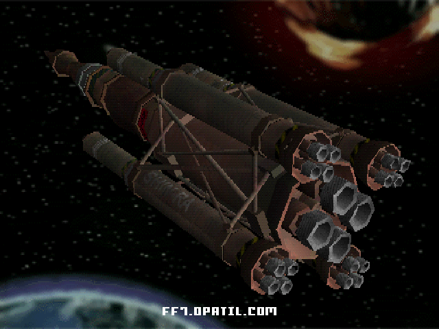 ロケット 神羅26号：FF7の乗り物図鑑 ／ FF7・ファイナルファンタジー7 完全攻略