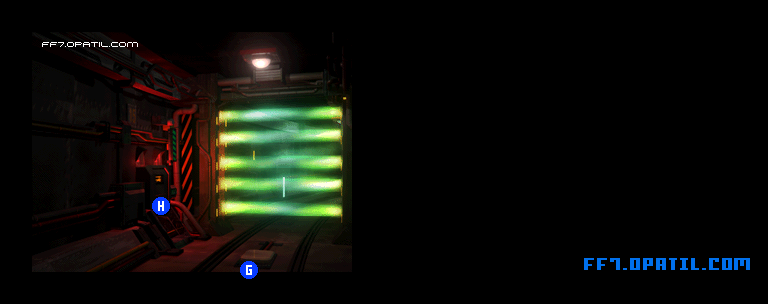 螺旋トンネル8 マップ画像：ファイナルファンタジー7 完全攻略