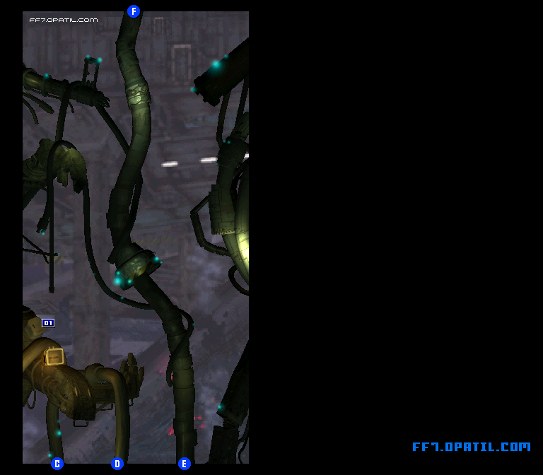 プレートクライム3 マップ画像：ファイナルファンタジー7 完全攻略