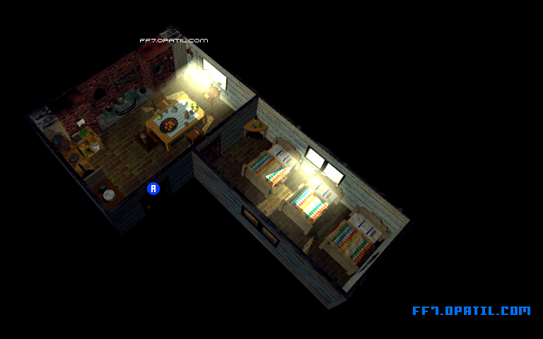チョコボファーム2 マップ画像：ファイナルファンタジー7 完全攻略