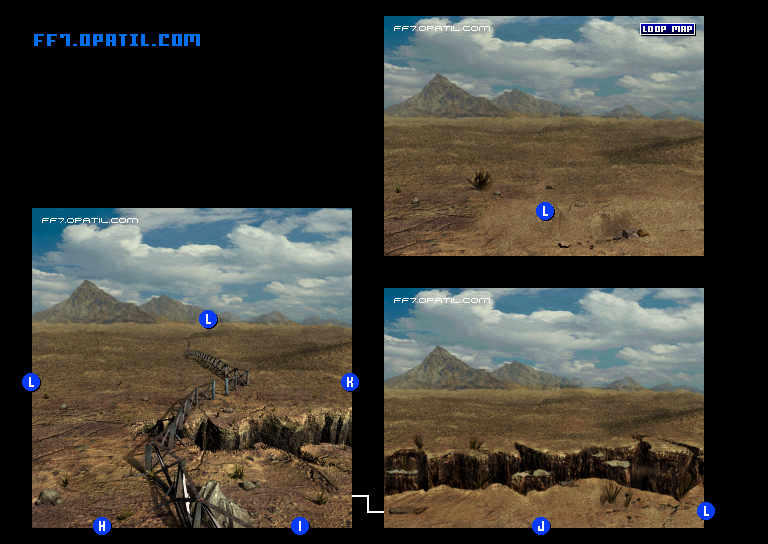 コレルプリズン7 マップ画像：ファイナルファンタジー7 完全攻略
