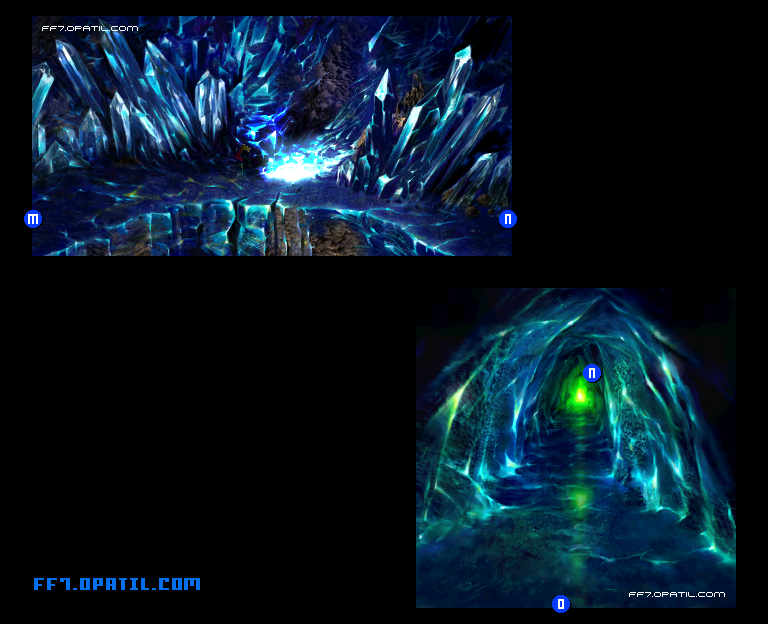 ガイアの絶壁9 マップ画像：ファイナルファンタジー7 完全攻略