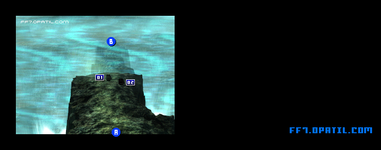 竜巻の迷宮2 マップ画像：ファイナルファンタジー7 完全攻略