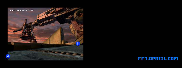 神羅ジュノン支社10 マップ画像：ファイナルファンタジー7 完全攻略