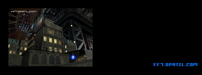 八番街地下通路1 マップ画像：ファイナルファンタジー7 完全攻略